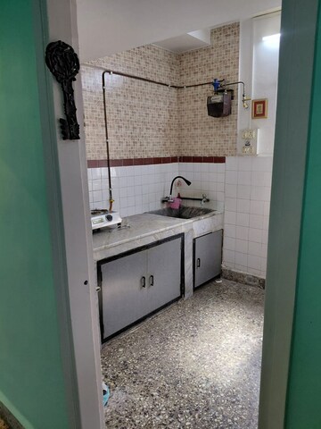 Kitchen in 1 BHK Apartment at Prakash Nagar CHS, Mahim – for Rent