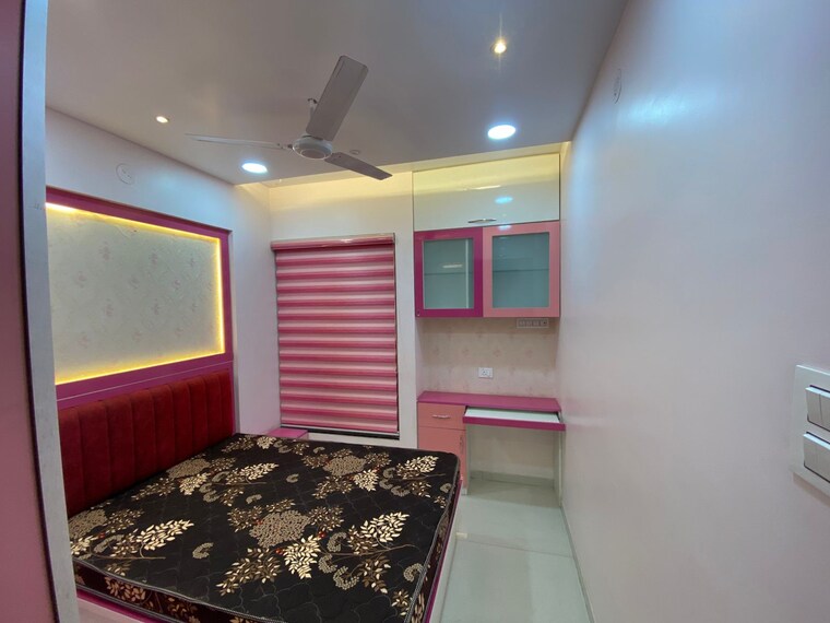 Bedroom, choice-park-vista 3 Bedroom 1250 Sq.Ft. Apartment In Lohgaon Pune 9689253