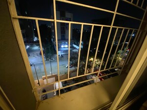 Balcony in 3 BHK Apartment at Choice Park Vista, Lohgaon – for Rent