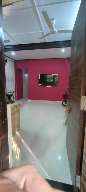 Bathroom in 1 BHK Apartment at Bhagya Nagar CHSL, Mahim West – for Rent