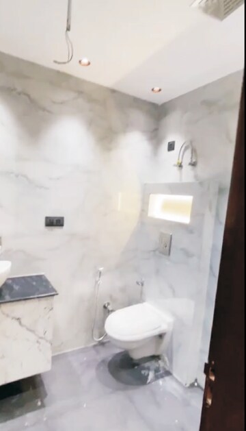 Bathroom in 3 BHK Apartment at Rohini Sector 9 – for Sale