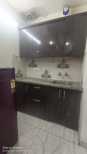 Kitchen in 1 RK Builder Floor at Vipul Square, Sushant Lok I – for Rent