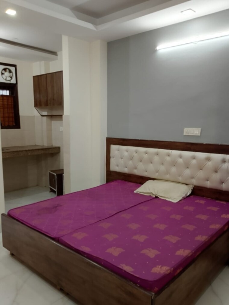 Bedroom, ansal-sushant-lok-i 1 RK 540 Sq.Ft. Builder Floor In Sector 43 Gurgaon 9689303