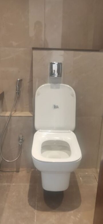 Bathroom in 3 BHK Apartment at Indra Dhanush, Santacruz West – for Rent