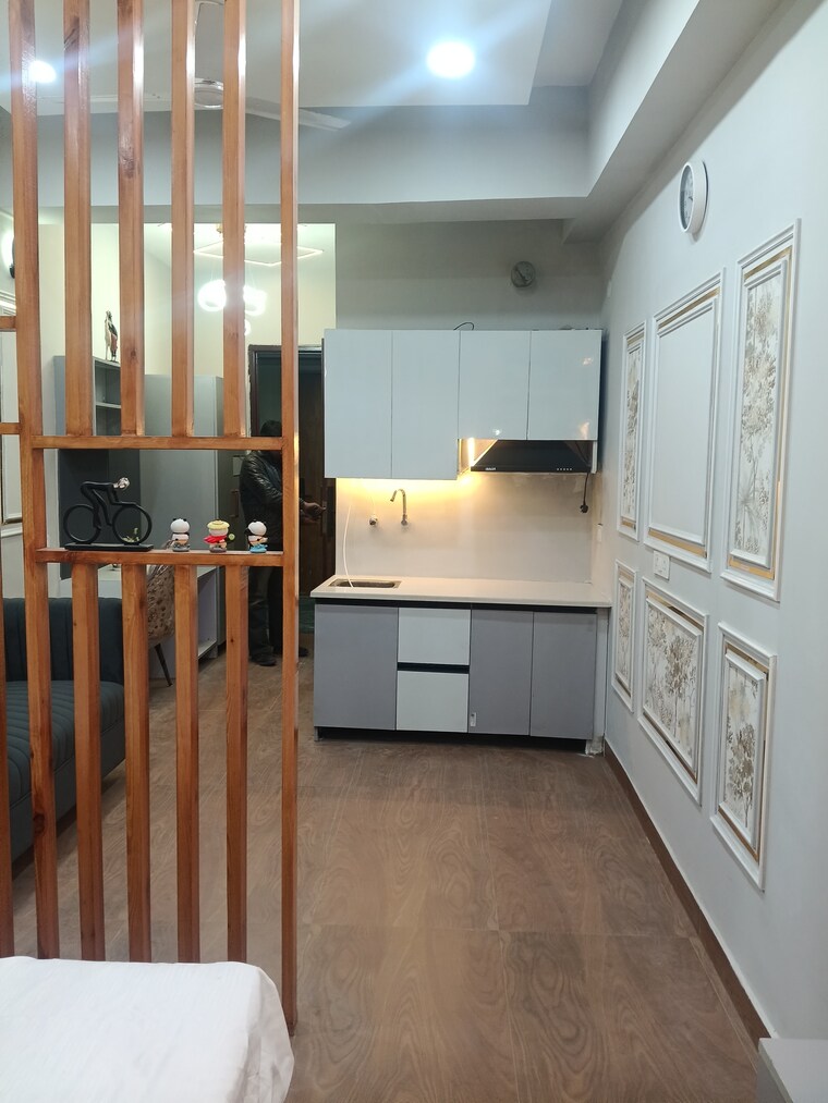 Kitchen, bisrakh jalalpur Studio 600 Sq.Ft. Apartment In Bisrakh Jalalpur Greater Noida 9689338