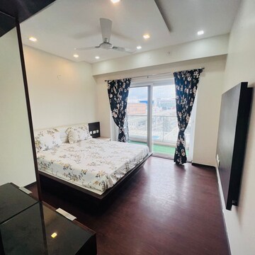 Team Area in 3 BHK Apartment at Axis Estrella Terraces, Bannerghatta Road – for Rent