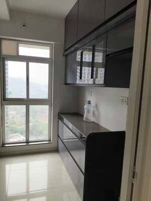 Kitchen in 1 BHK Apartment at Kavya Residency Thane, Ghodbunder Road – for Rent