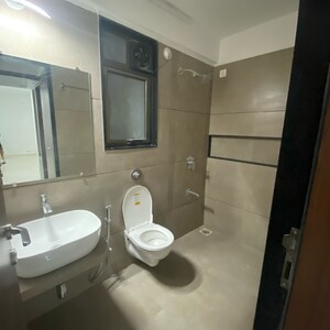 Bathroom in 3 BHK Apartment at Kumar Sophronia, Adarsh Nagar – for Rent