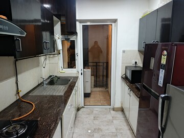 Kitchen in 3 BHK Apartment at Moti Nagar – for Rent
