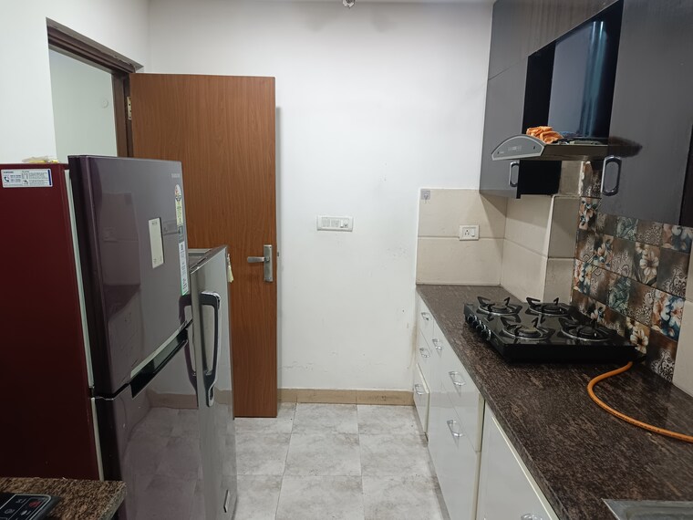 Kitchen, moti nagar 3 Bedroom 1558 Sq.Ft. Apartment In Moti Nagar Delhi 9689248