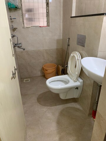 Bathroom in 2 BHK Apartment at Mokate Tower, Bhusari Colony – for Rent