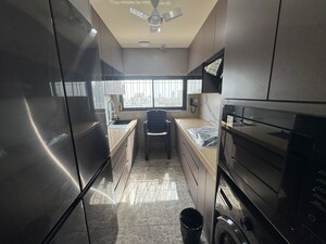 Kitchen in 3 BHK Apartment at Willadel Apartment, Bandra West – for Rent