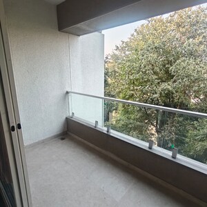 Balcony in 3 BHK Apartment at Hermes Paras Apartment, Kalyani Nagar – for Rent