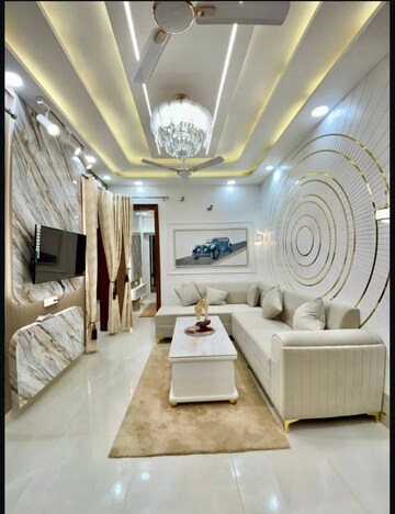 Living Room in 3.5 BHK Builder Floor at Uttam Nagar – for Sale