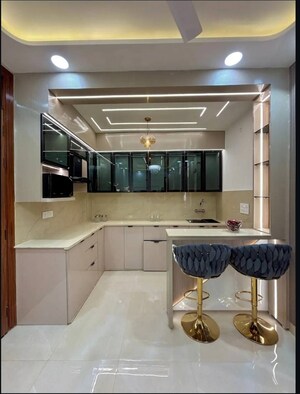 Kitchen in 3.5 BHK Builder Floor at Uttam Nagar – for Sale