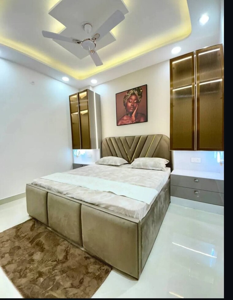 Bedroom, uttam nagar 3.5 Bedroom 920 Sq.Ft. Builder Floor In Uttam Nagar Delhi 9689396