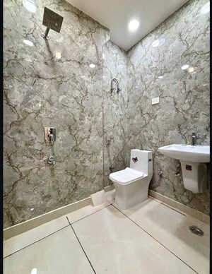 Bathroom in 3.5 BHK Builder Floor at Uttam Nagar – for Sale