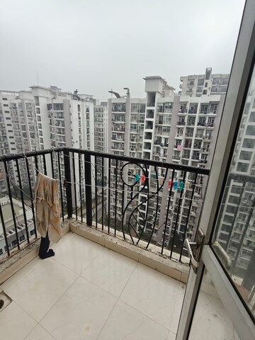 Balcony in 2.5 BHK Apartment at Prateek Wisteria, Sector 77 – for Rent