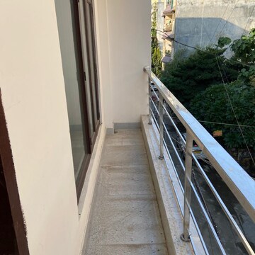 Balcony in 3 BHK Builder Floor at Chattarpur – for Rent