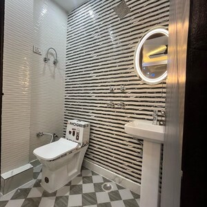 Bathroom in 2 BHK Builder Floor at Dwarka Mor – for Sale