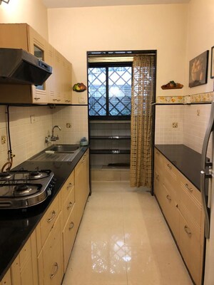 Kitchen in 2 BHK Apartment at Dipti Flora Khar West, Khar West – for Rent