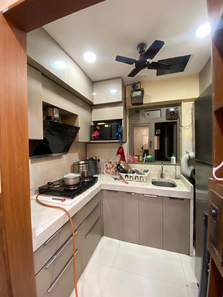 Kitchen, raj-infinia 2 Bedroom 750 Sq.Ft. Apartment In Malad West Mumbai 9689575
