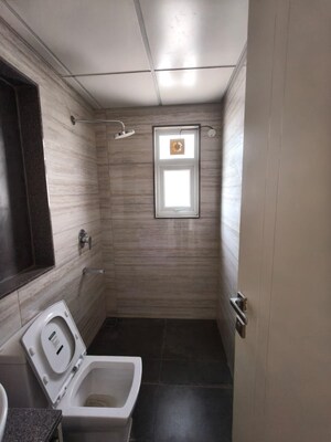 Bathroom in 2.5 BHK Builder Floor at Central Park Cerise Suites, Sohna Sector 33 – for Rent