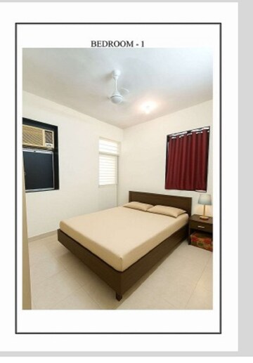 Bedroom in 2 BHK Apartment at Juhu – for Rent