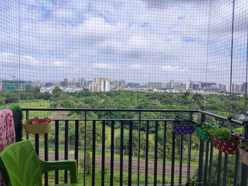 Balcony in 2 BHK Apartment at Amanora Gold Towers, Hadapsar – for Sale