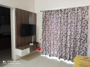 Living Room in 1 BHK Apartment at Magarpatta Annex, Hadapsar – for Rent
