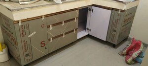 Kitchen in 3 BHK Apartment at Pyramid Altia, Sector 70 – for Rent