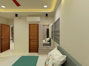 Team Area in 4 BHK Apartment at Prestige Beverly Hills, Kokapet – for Rent