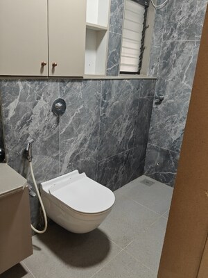 Bathroom in 2 BHK Apartment at Tilak Nagar Building, Tilak Nagar – for Rent