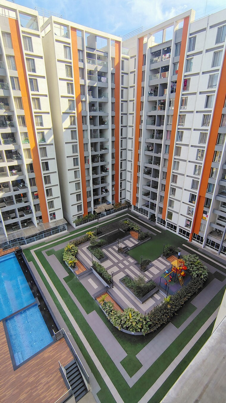 Exterior View, shivam-19-grand-west 3 Bedroom 950 Sq.Ft. Apartment In Thergaon Pune 9689797