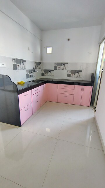 Kitchen in 3 BHK Apartment at Shivam 19 Grand West, Thergaon – for Sale