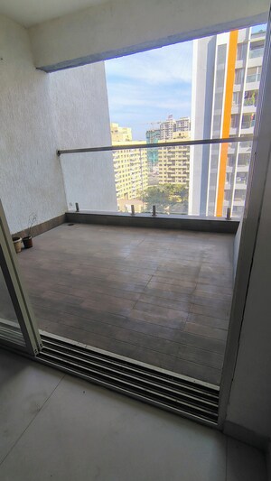 Balcony in 3 BHK Apartment at Shivam 19 Grand West, Thergaon – for Sale