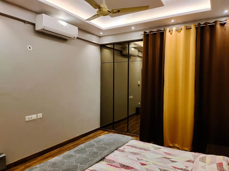 Bedroom, chandra-panorama 2 Bedroom 1205 Sq.Ft. Apartment In Sushant Golf City Lucknow 9689831