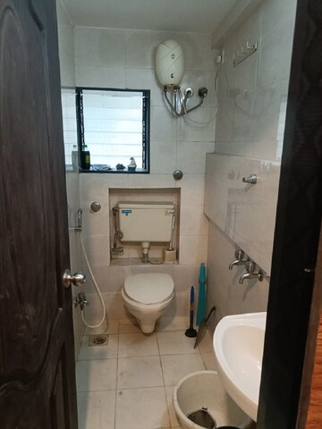 Bathroom in 1 RK Apartment at Khar West – for Rent