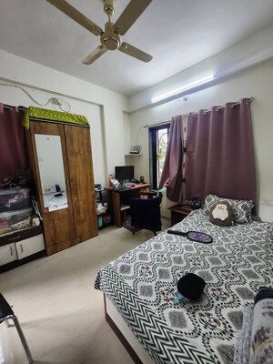 Living Room in 1 BHK Apartment at D S Classic, Tingre Nagar – for Rent