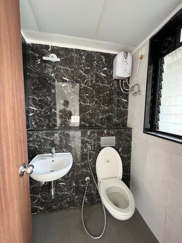 Bathroom in 3 BHK Apartment at Lodha Palava City Lakeshore Greens, Dombivli East – for Rent