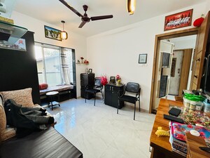 Living Room in 1 BHK Apartment at Rakshalekha Society, Dattawadi – for Sale