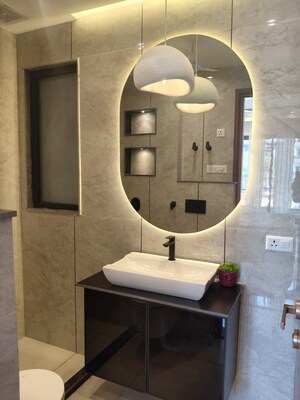 Bathroom in 3 BHK Builder Floor at Anant Raj Estate Plots, Sector 63a – for Sale