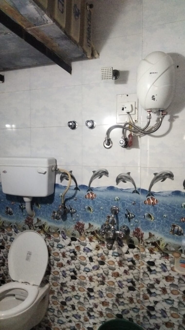 Bathroom, akashganga-complex-kavesar 2 Bedroom 900 Sq.Ft. Apartment In Kavesar Thane 9689868