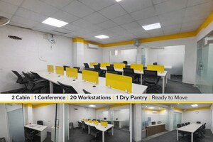 Team Area in  Office Space in IT/SEZ at Kamakshi Maverick Tower, Sector 63 – for Rent