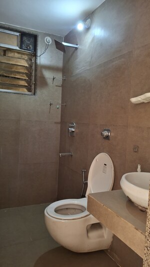 Bathroom in 2 BHK Apartment at Shagun White Woods, Ulwe Sector 23 – for Rent