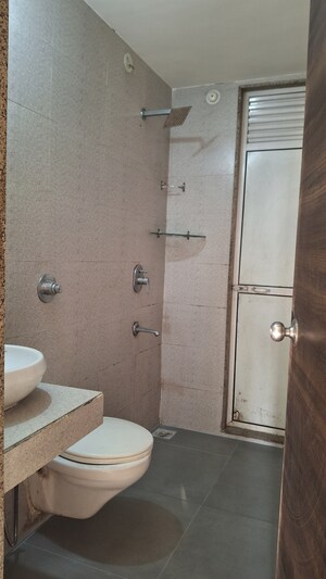 Bathroom in 2 BHK Apartment at Shagun White Woods, Ulwe Sector 23 – for Rent