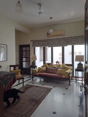 Living Room in 5 BHK Independent House at Vasant Kunj – for Rent