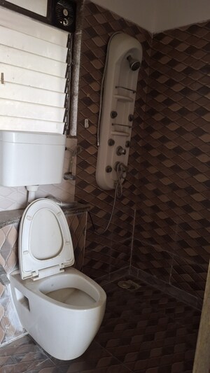 Bathroom in 2 BHK Apartment at Paradise Sai Ganga, Ulwe – for Rent