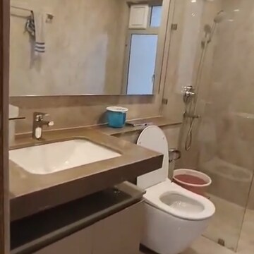 Bathroom in 4 BHK Apartment at Hiranandani Lake Enclave Glendale, Hiranandani Estate – for Rent