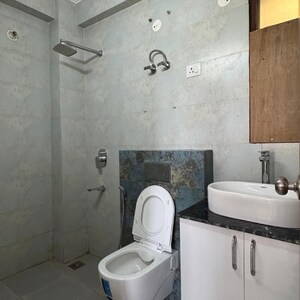 Bathroom in 3.5 BHK Builder Floor at Palam Vihar Residents Association, Palam Vihar – for Rent
